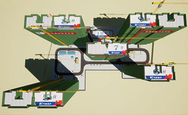 意昂体育注册 BIM中心六月份BIM技术落地应用总结